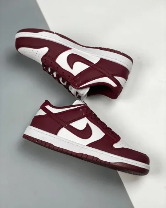NIKE DUNK LOW WHITE/BORDEAUX DD1503-108