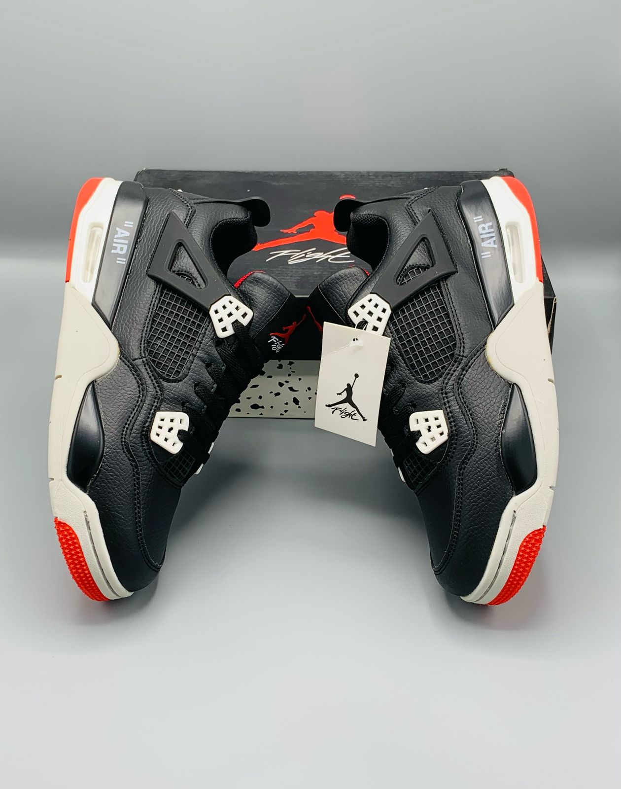 Premium Nike Air Jordan 4 Shoes in Pakistan ( BLACK )